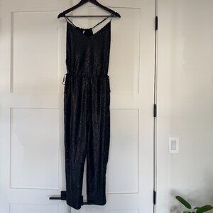 NWT Free People Sequin Jumpsuit Size M